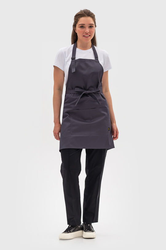 Latte Apron – Short Dark Gray