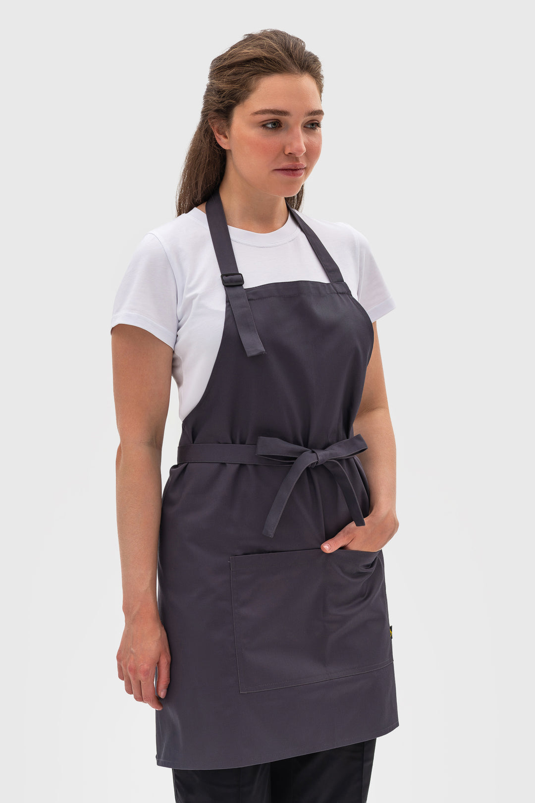 Latte Apron – Short Dark Gray