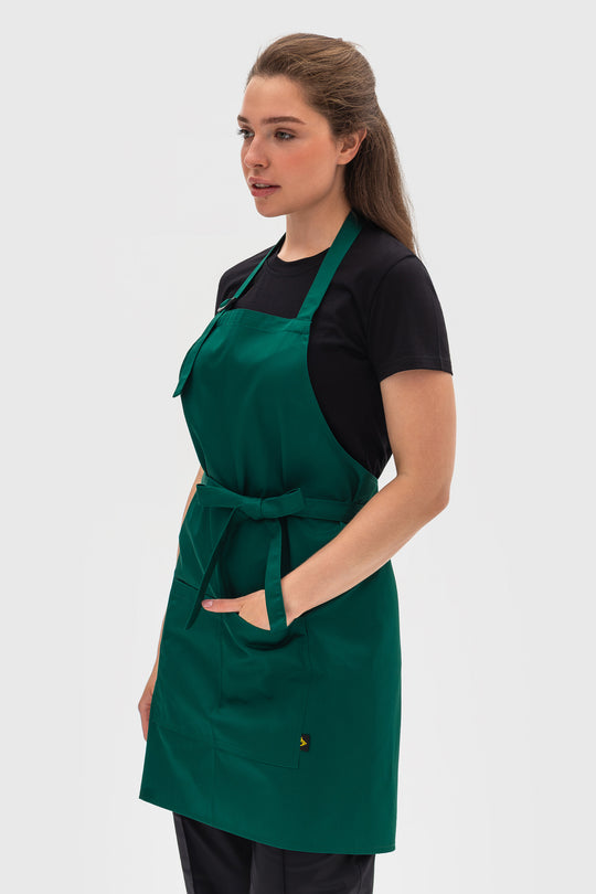 Latte Apron – Short Green