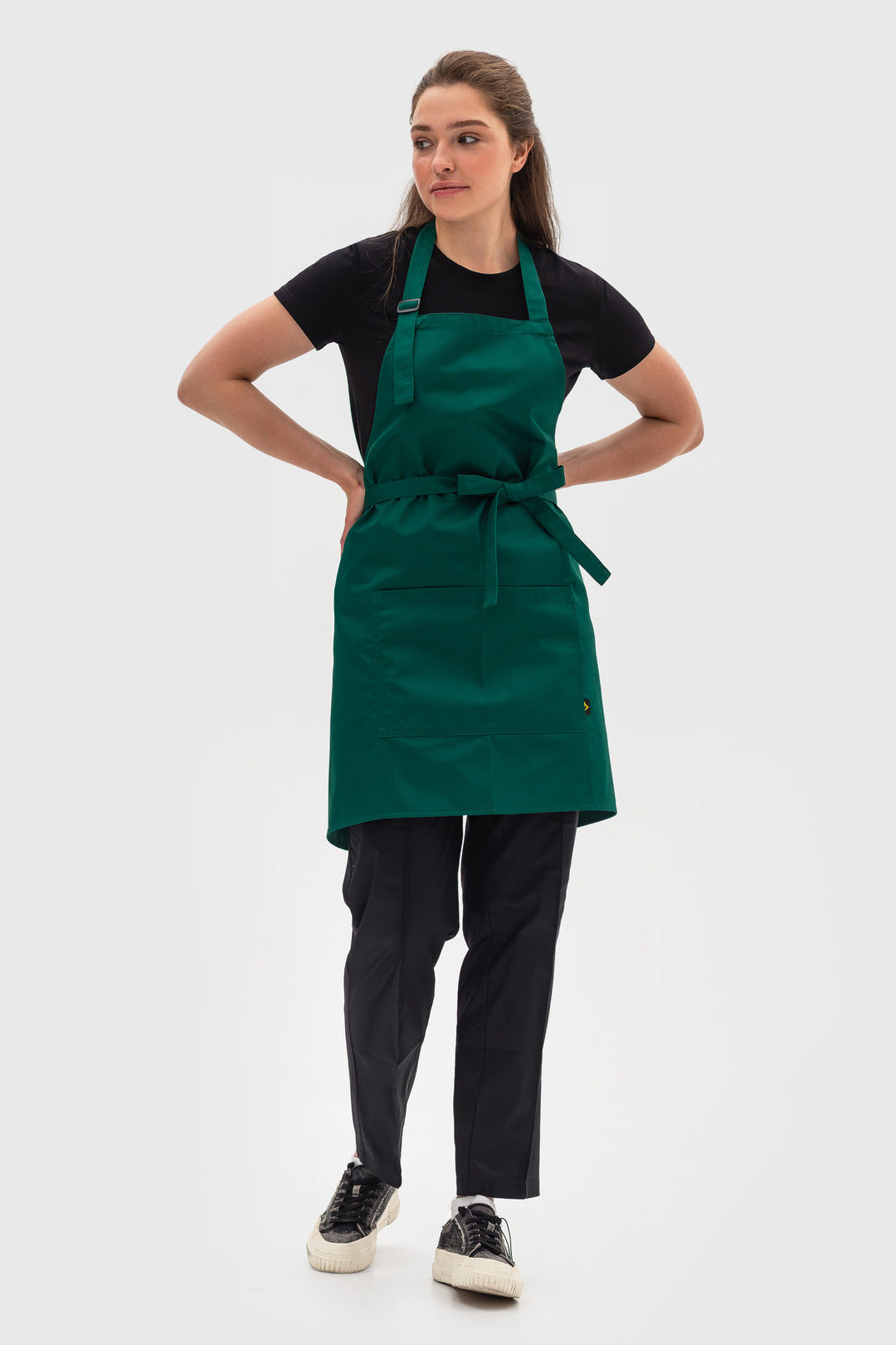 Latte Apron – Short Green