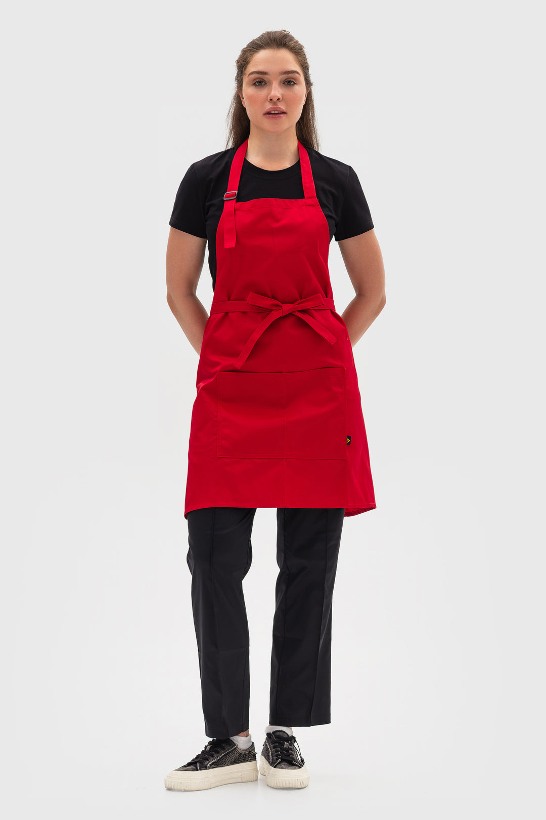 Latte Apron – Short Red