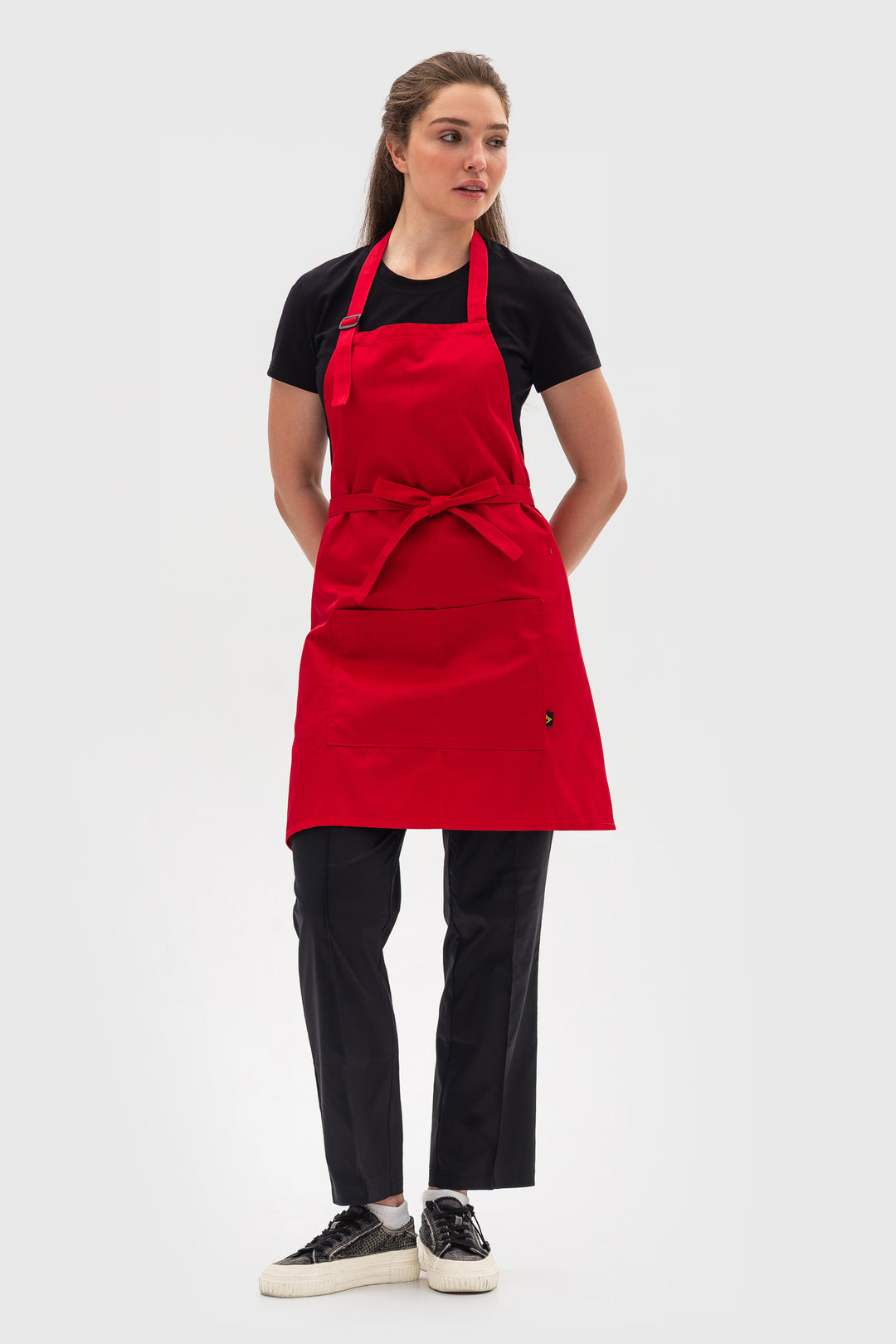 Latte Apron – Short Red