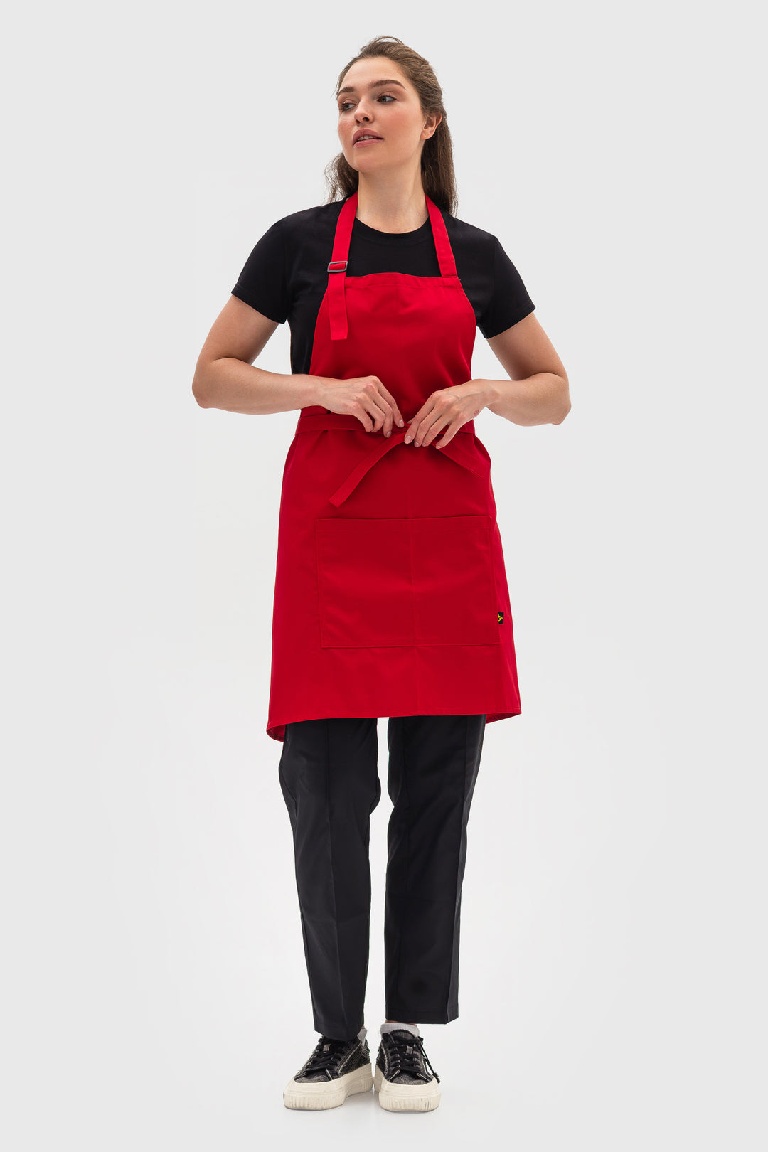 Latte Apron – Short Red