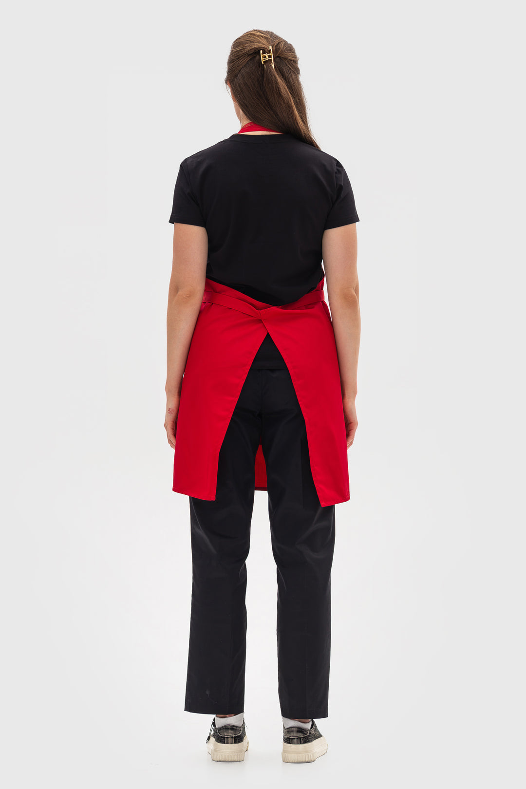 Latte Apron – Short Red