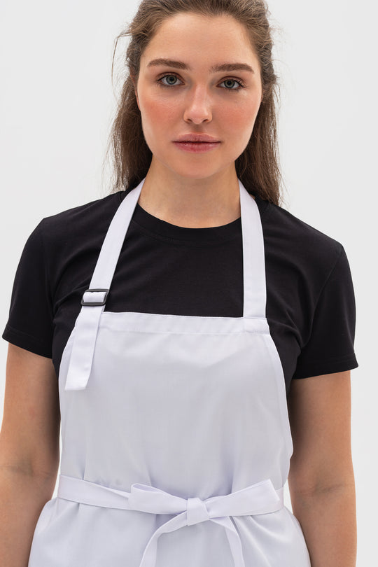 Latte Apron – Short White