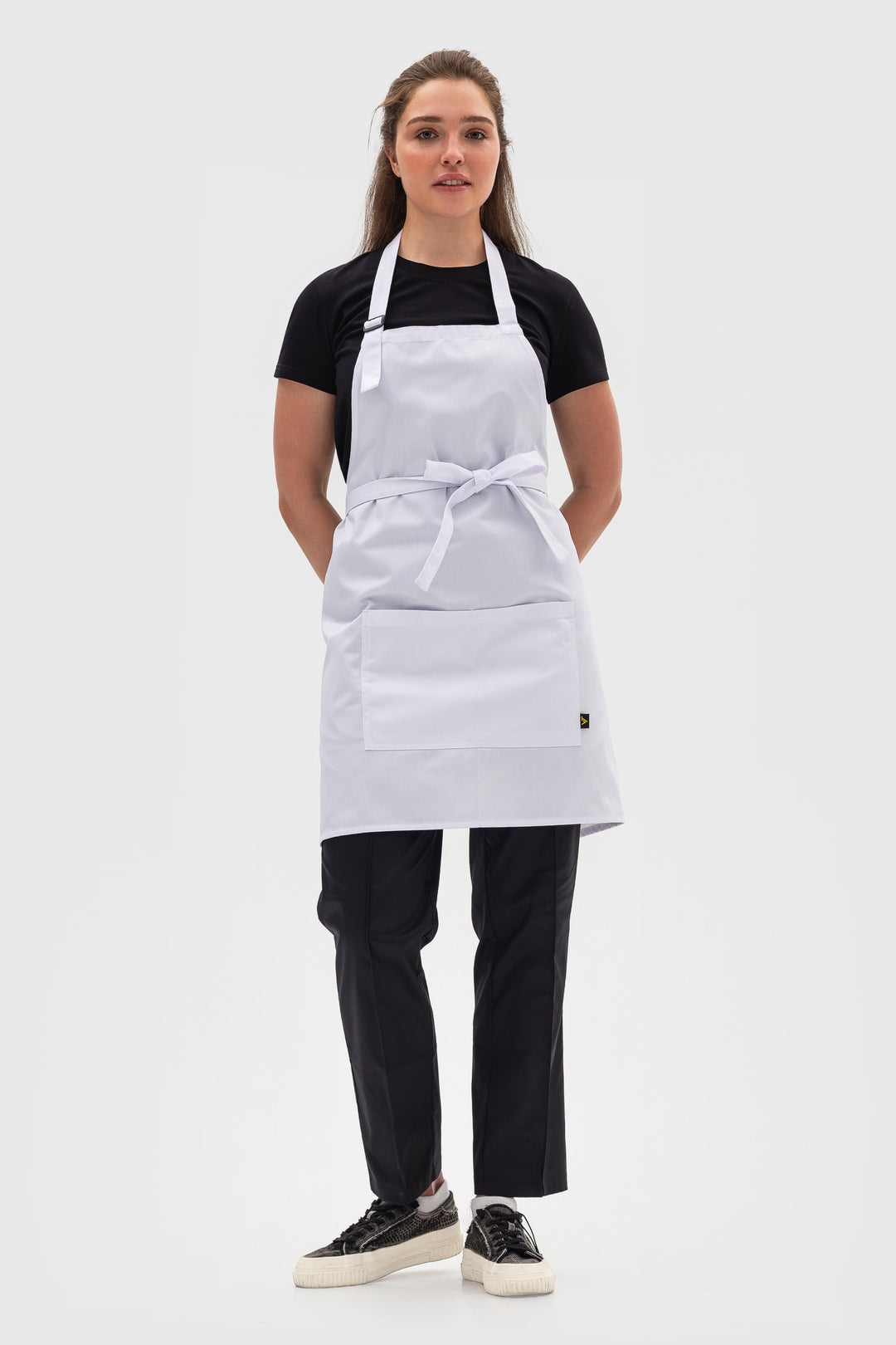Latte Apron – Short White