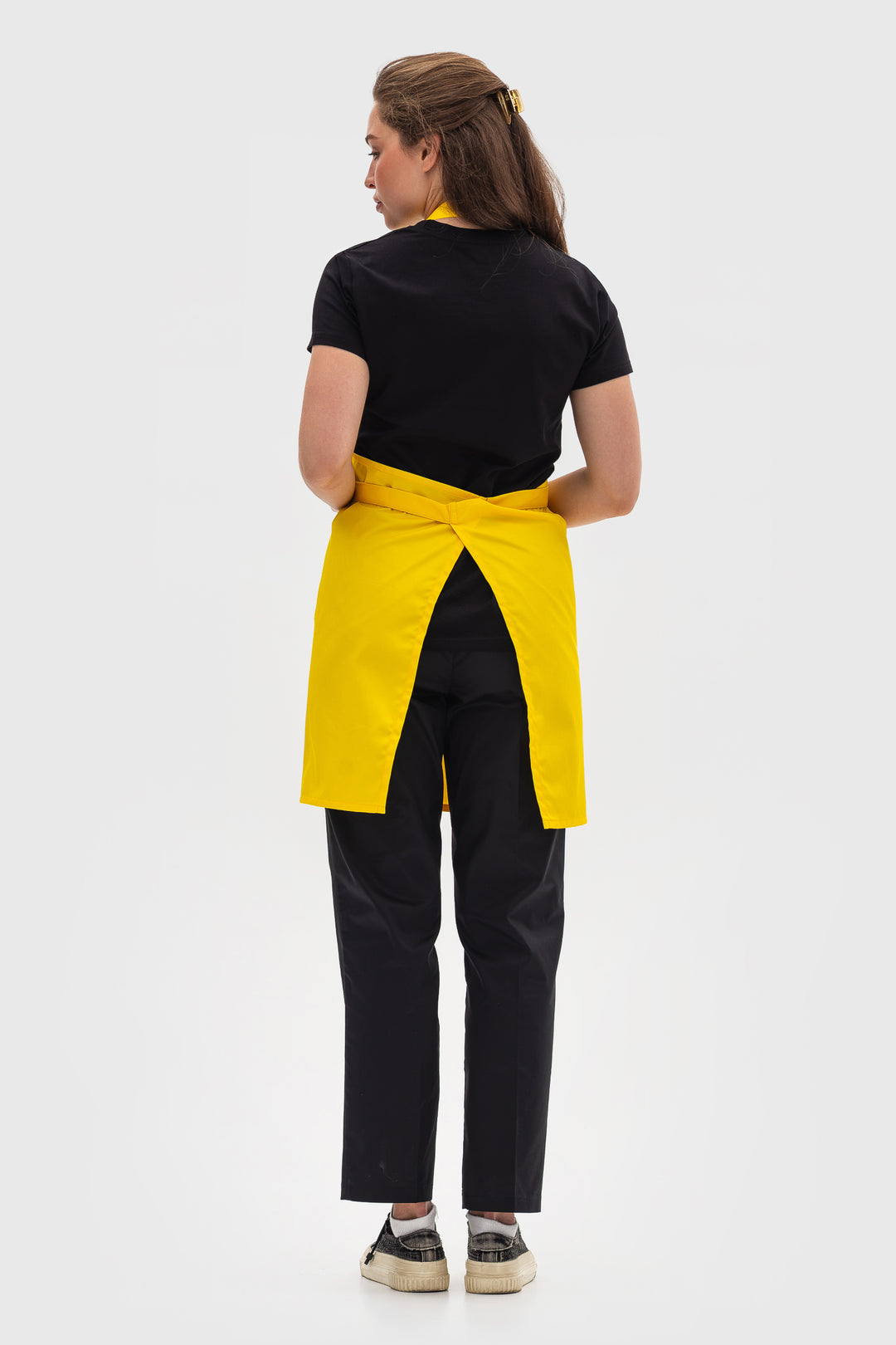 Latte Apron – Short Yellow