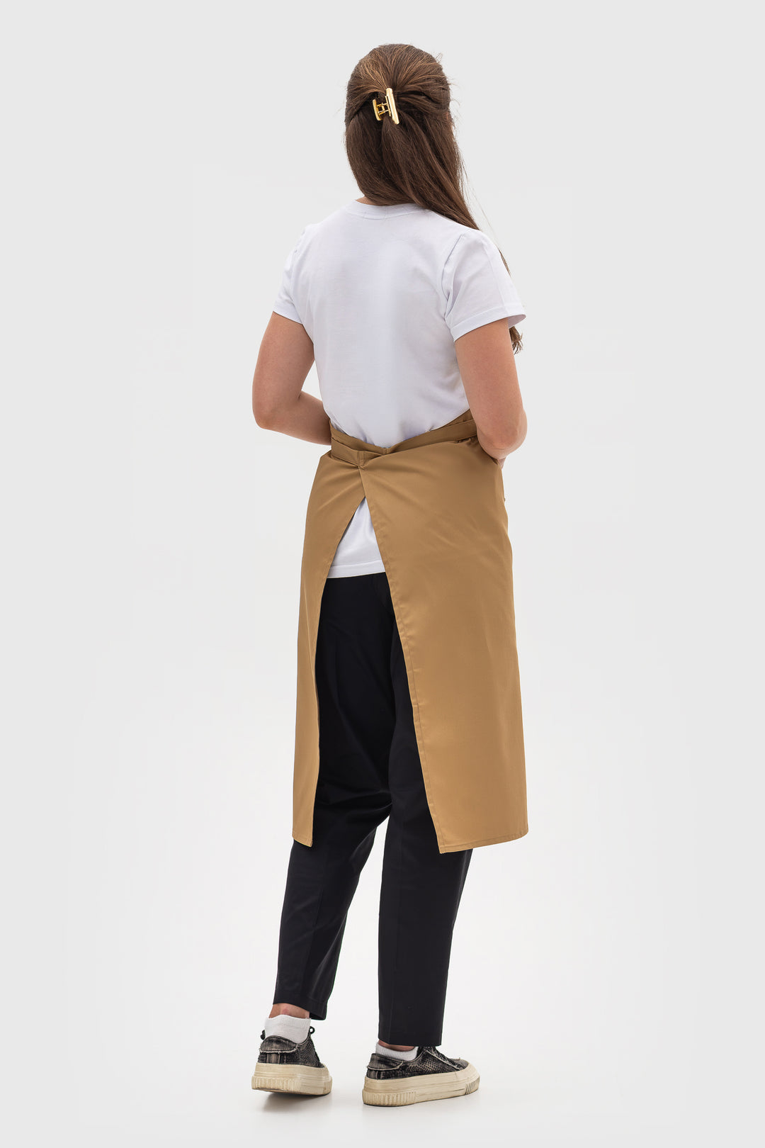 Latte Apron – Long Beige
