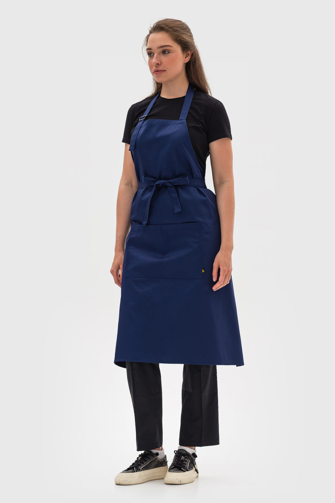 Latte Apron – Long Dark Blue