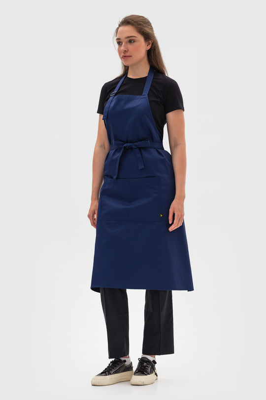 Latte Apron – Long Dark Blue