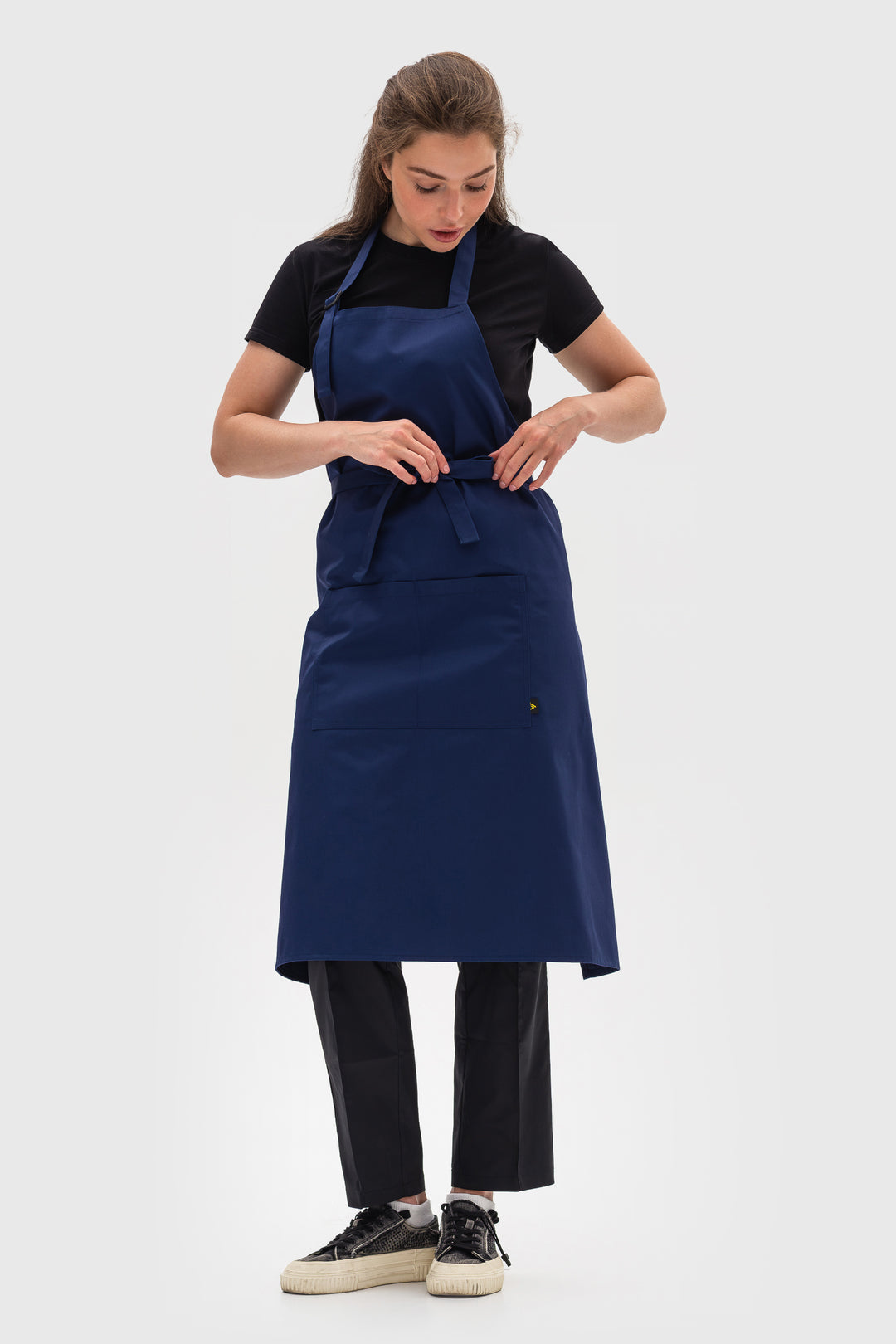 Latte Apron – Long Dark Blue