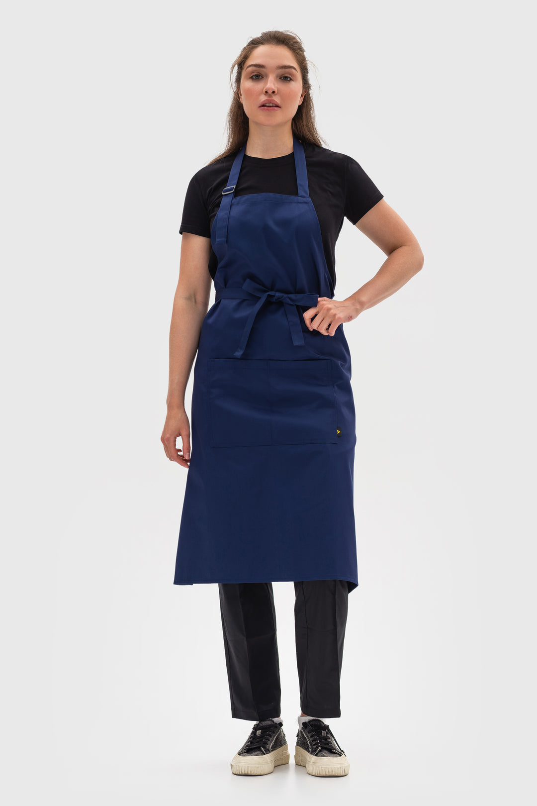 Latte Apron – Long Dark Blue