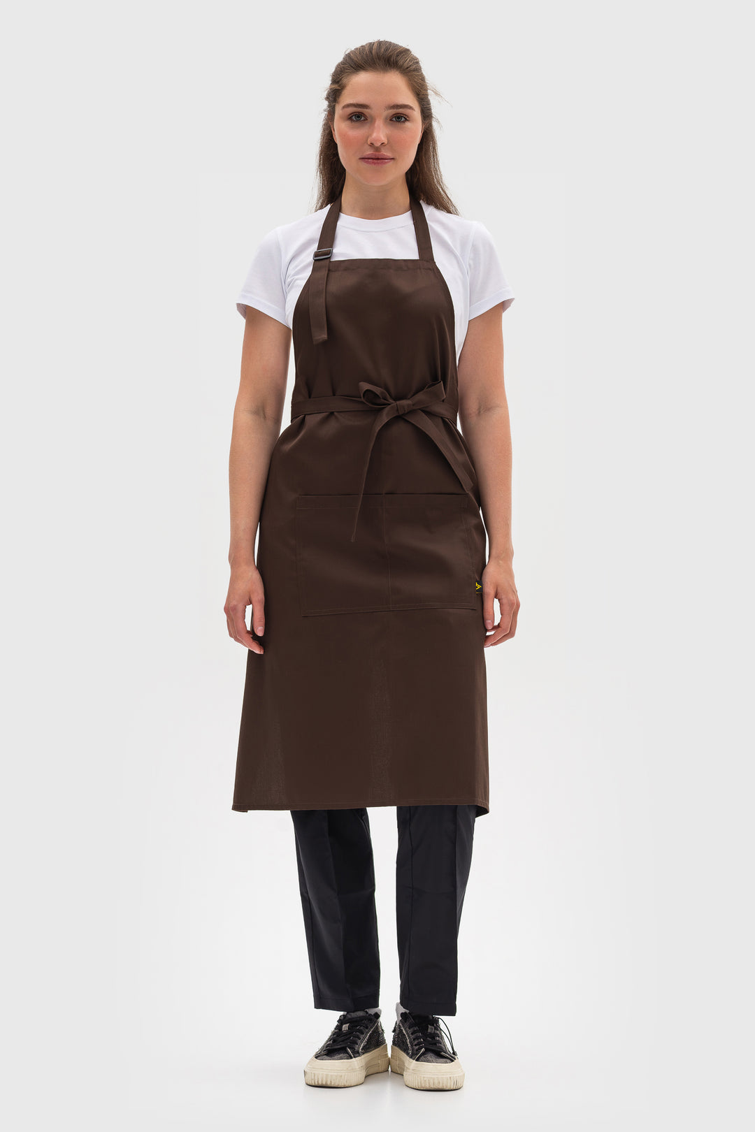 Latte Apron – Long Brown