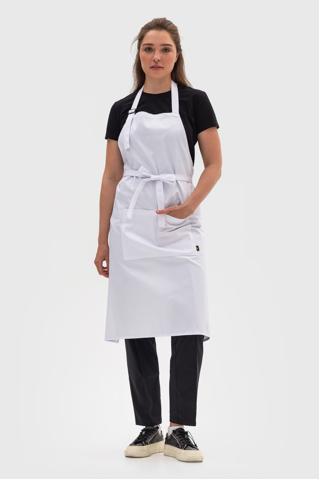 Latte Apron – Long White