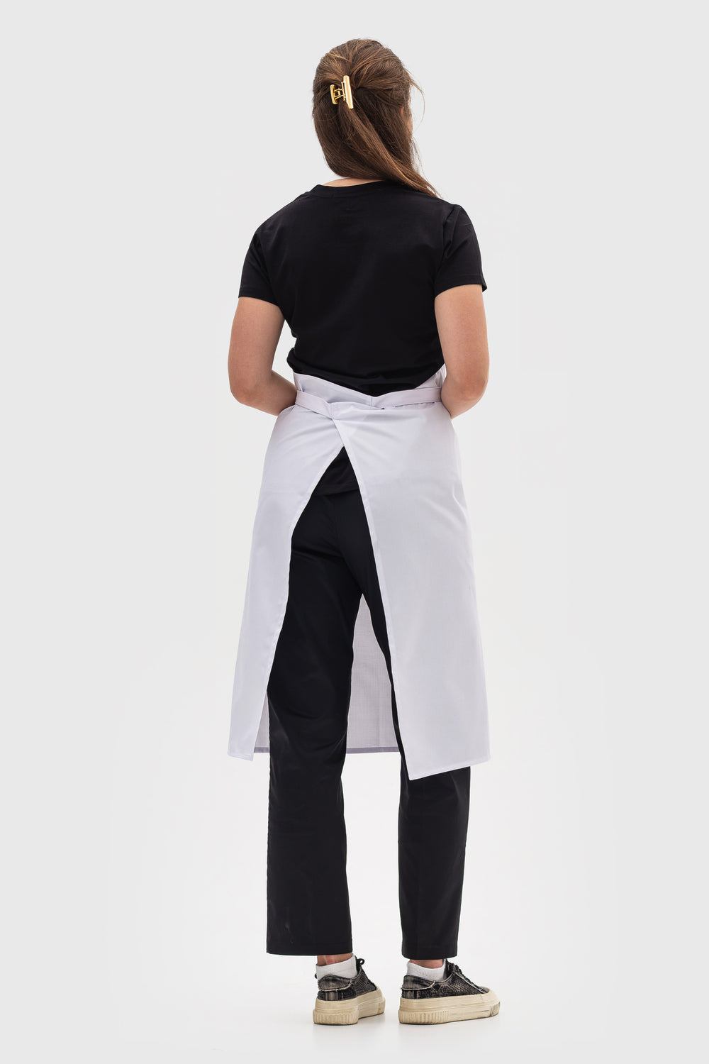 Latte Apron – Long White