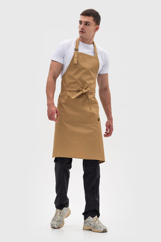 Latte Apron – Long Beige
