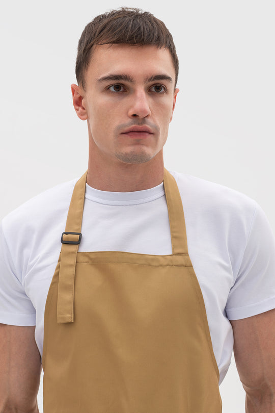 Latte Apron – Long Beige