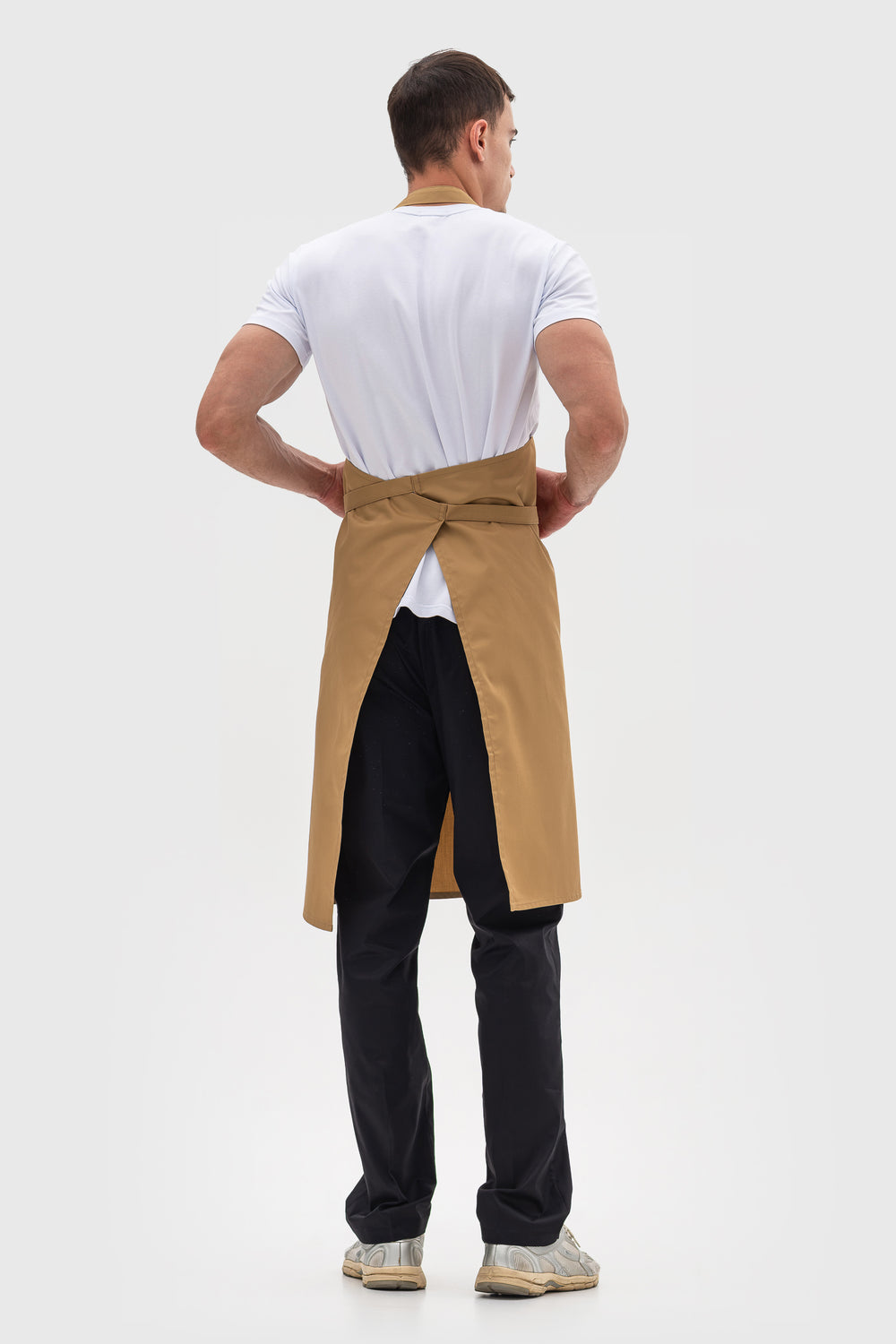 Latte Apron – Long Beige