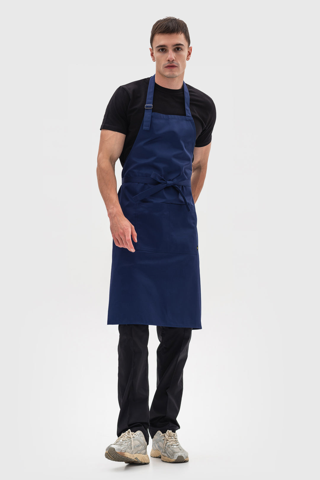 Latte Apron – Long Dark Blue