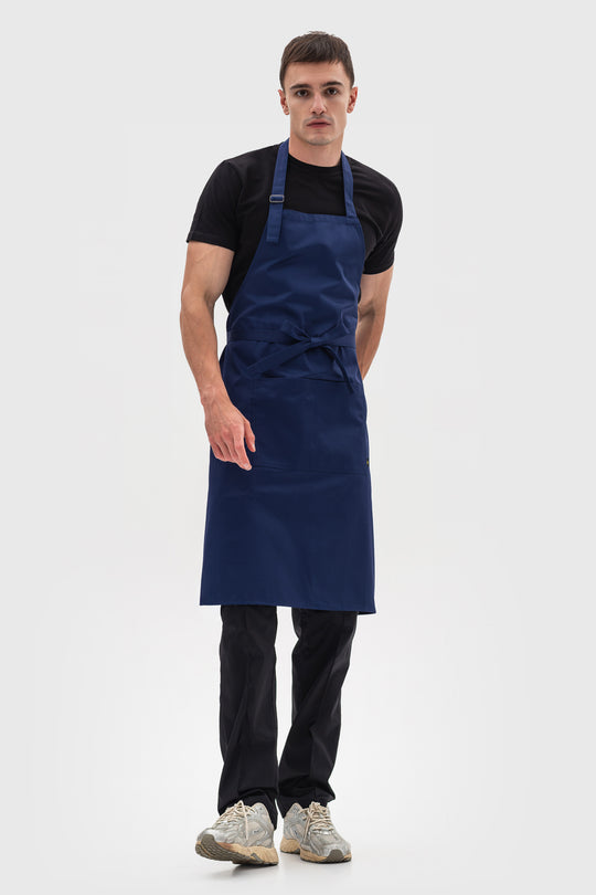 Latte Apron – Long Dark Blue