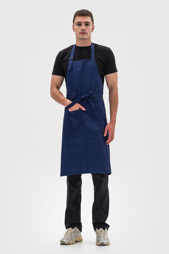 Latte Apron – Long Dark Blue