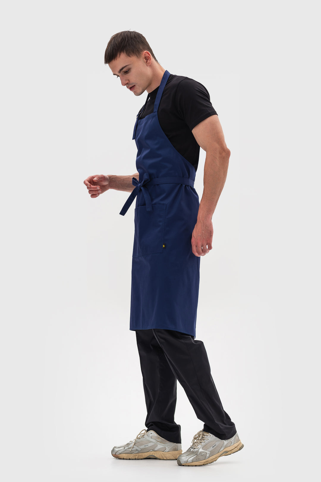 Latte Apron – Long Dark Blue