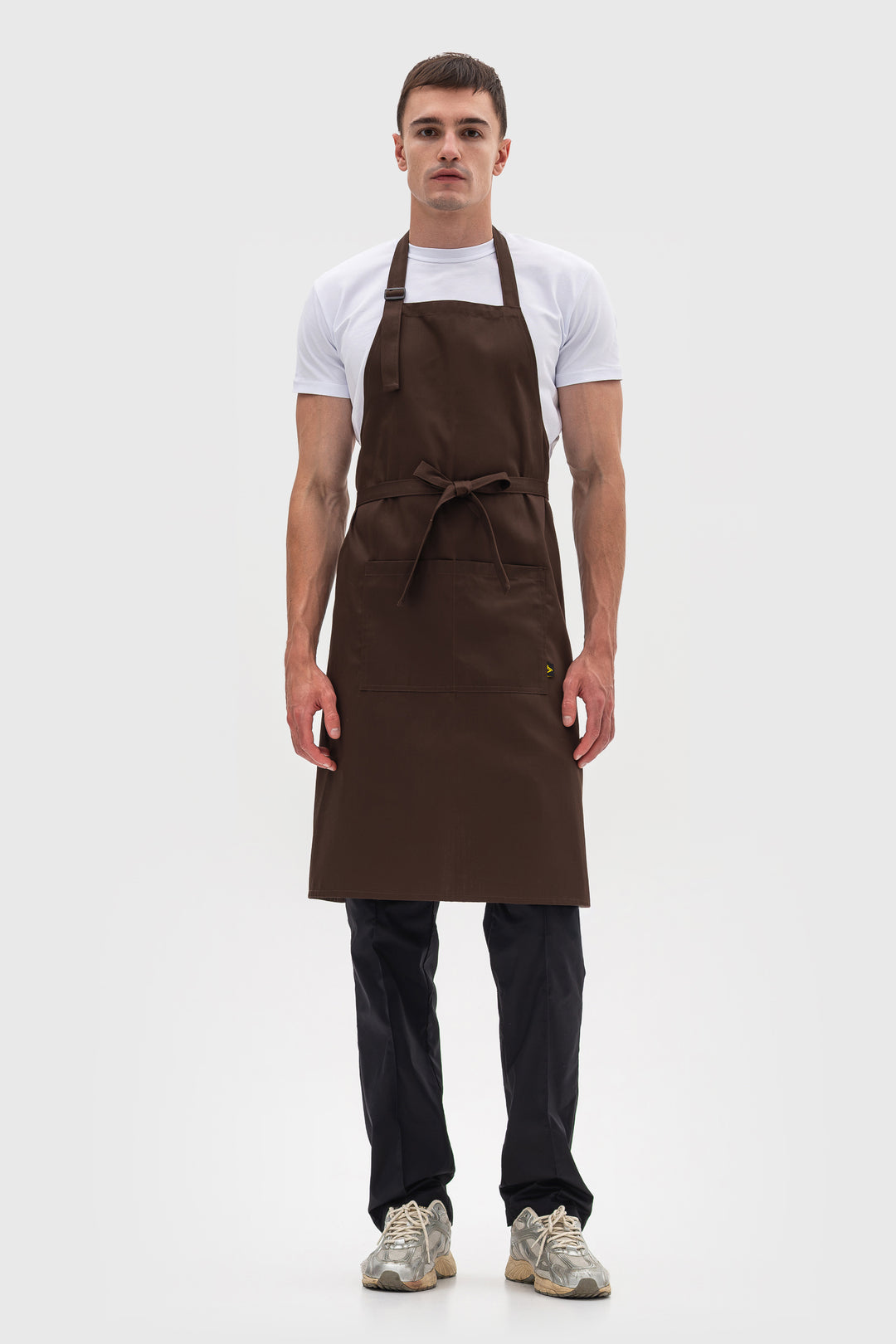 Latte Apron – Long Brown