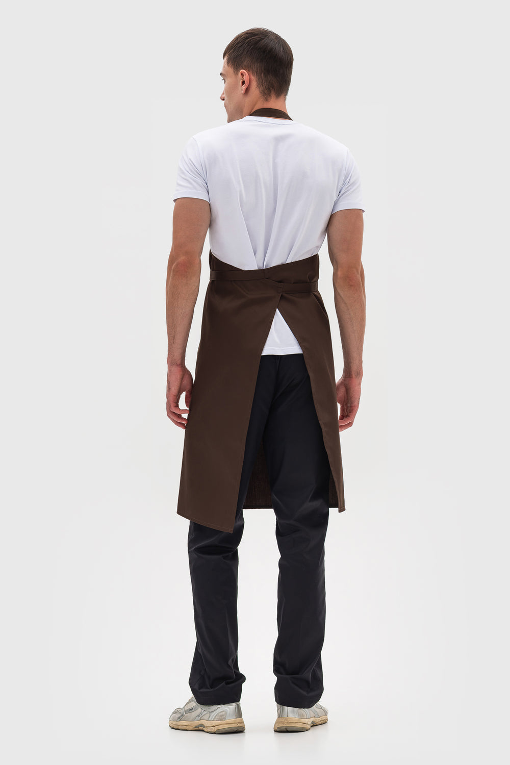Latte Apron – Long Brown