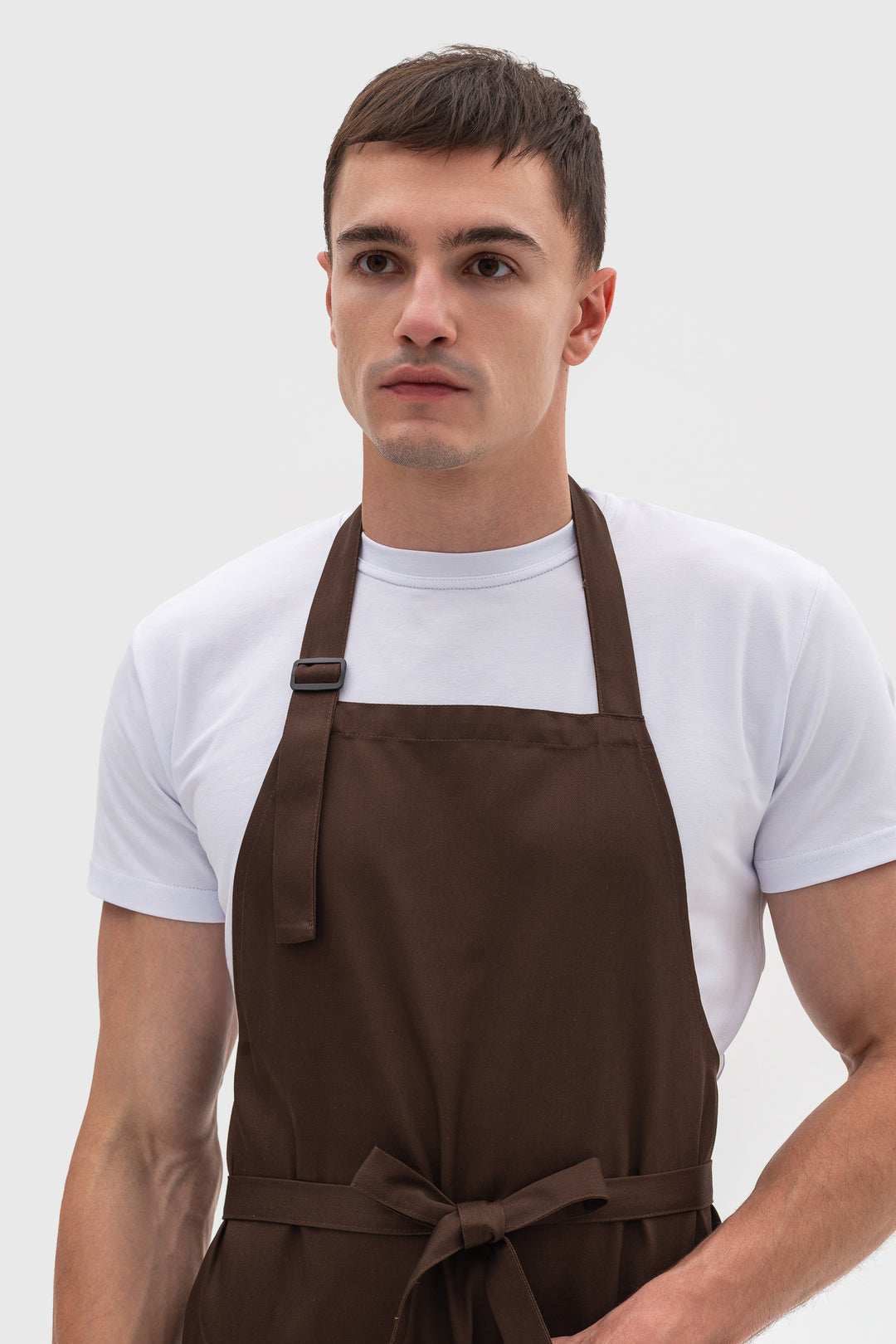 Latte Apron – Long Brown