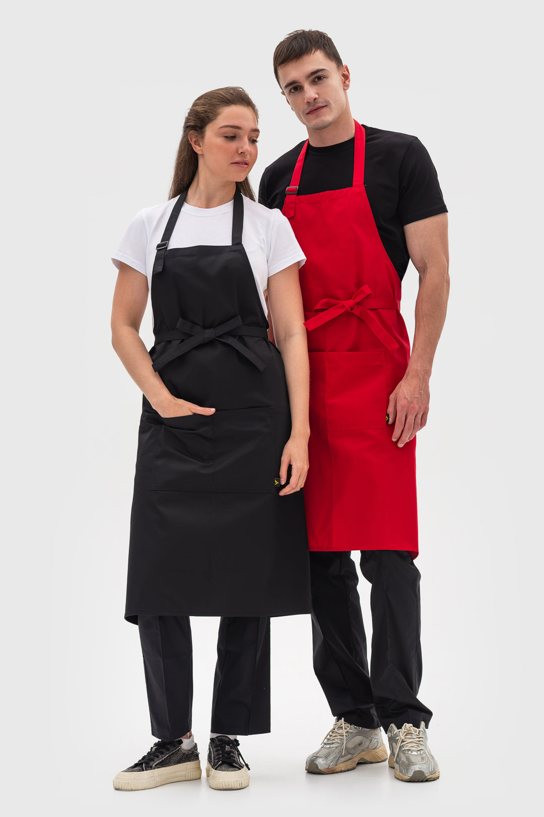 Latte Apron – Long Red