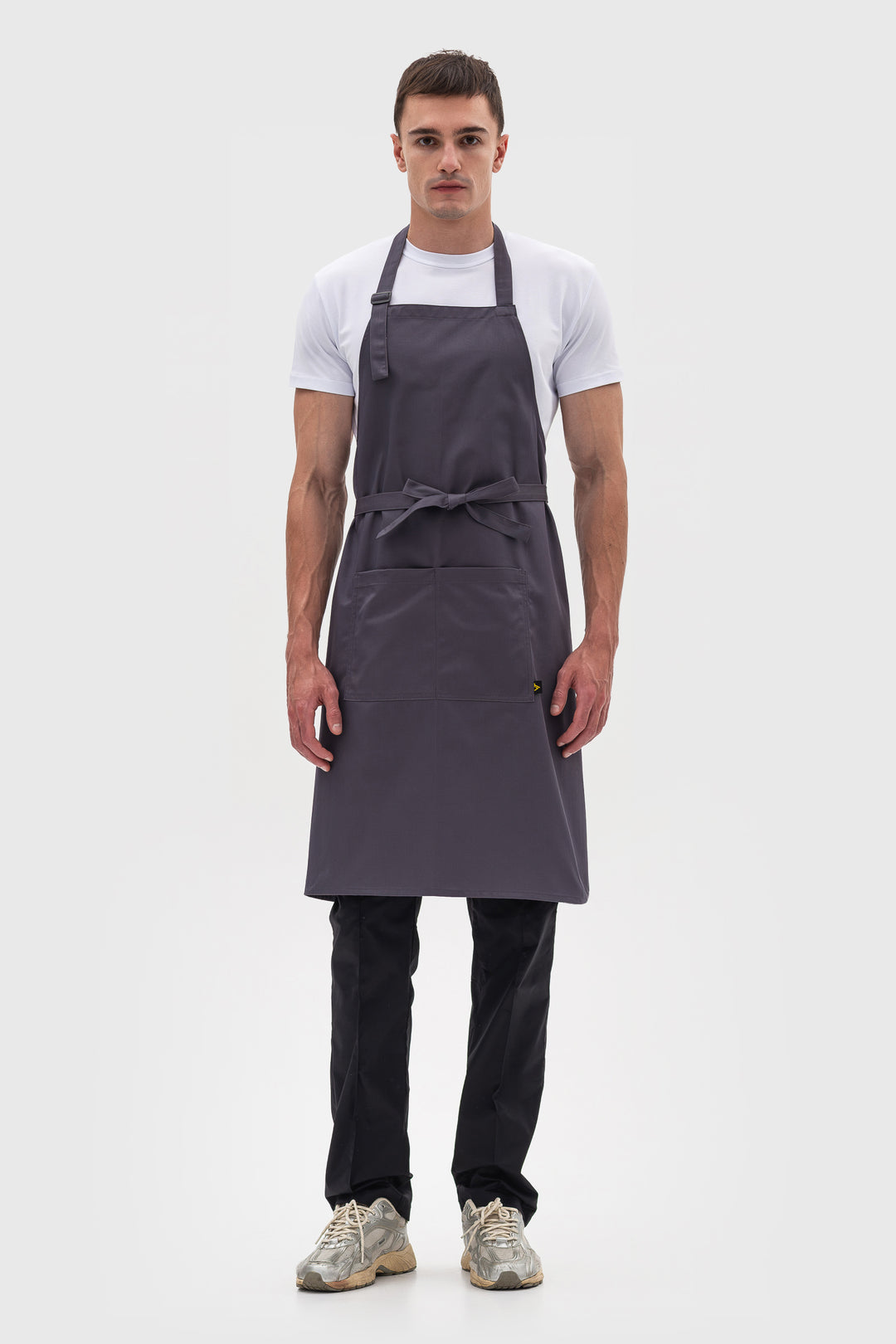 Latte Apron – Long Dark Gray