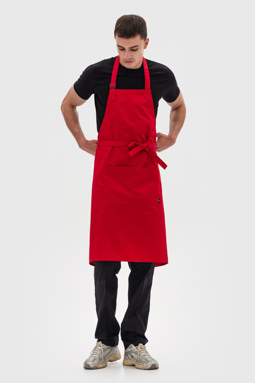 Latte Apron – Long Red