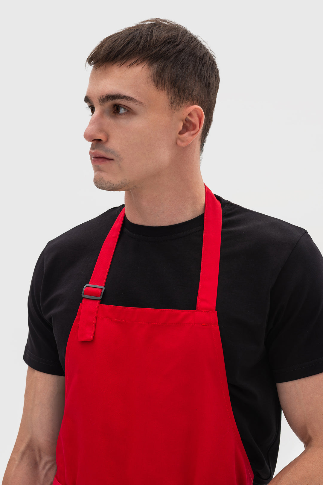 Latte Apron – Long Red