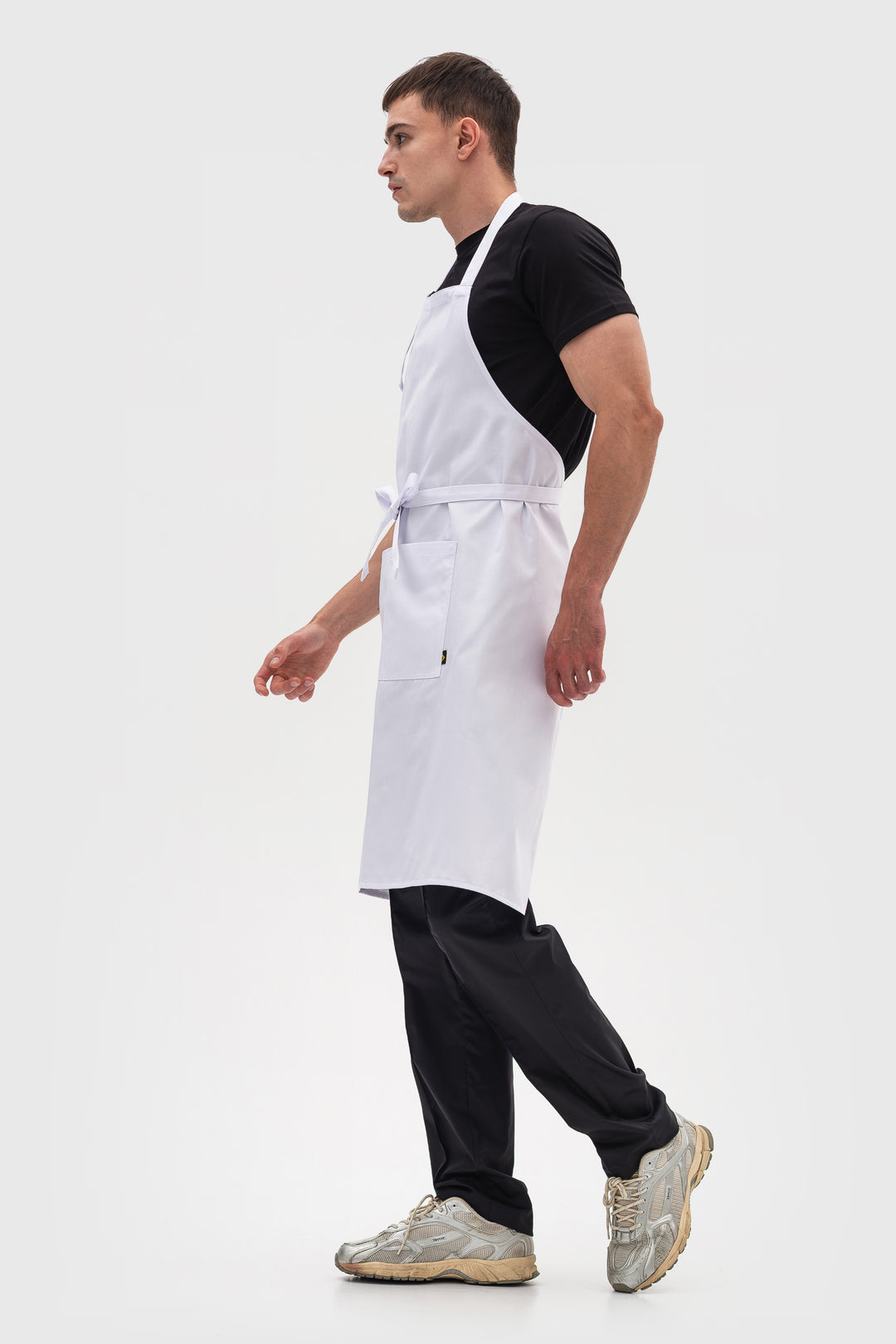 Latte Apron – Long White