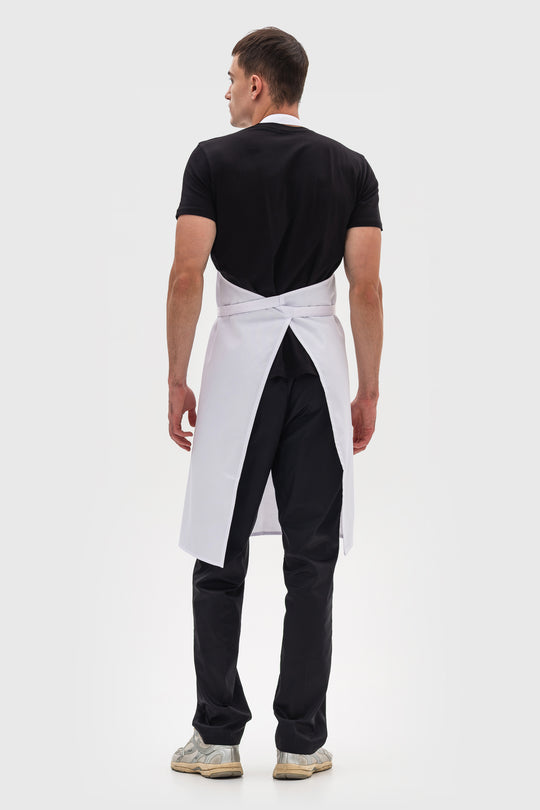 Latte Apron – Long White