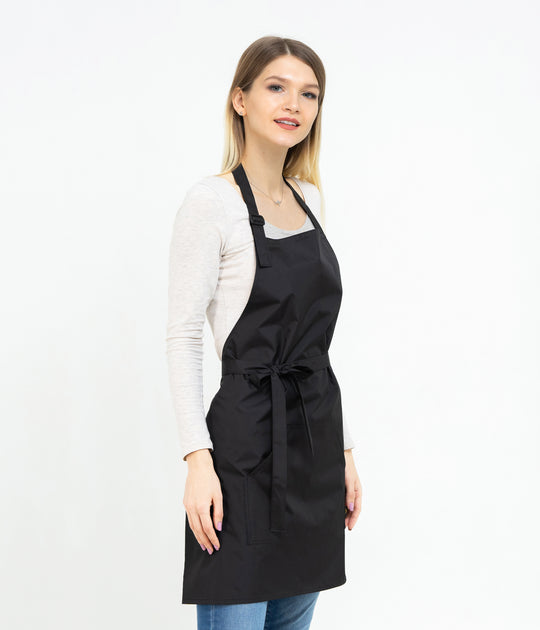 Solar Water-Repellent Apron – Short Black