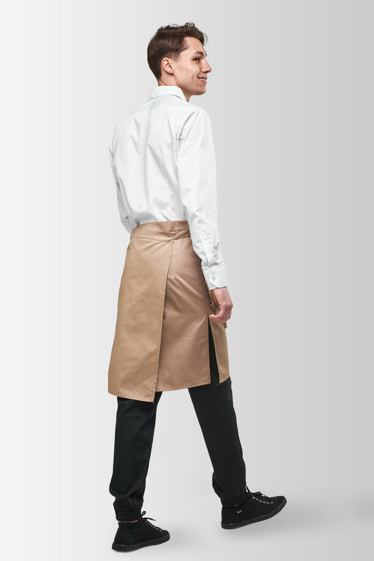 Tiramisu Waist Waiter Apron – Beige