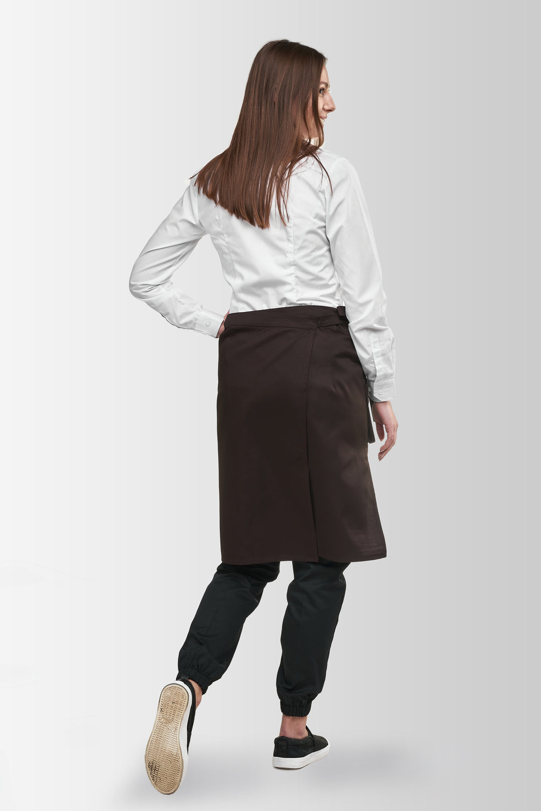 Tiramisu Waist Waiter Apron – Brown