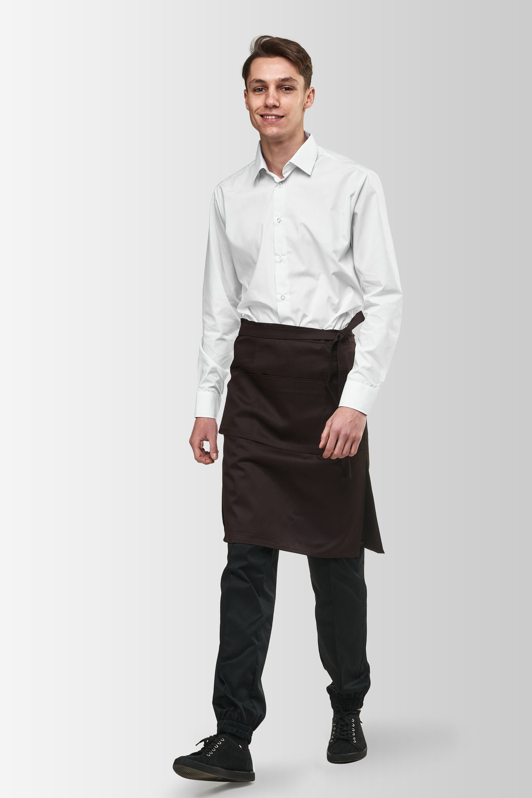 Tiramisu Waist Waiter Apron – Brown