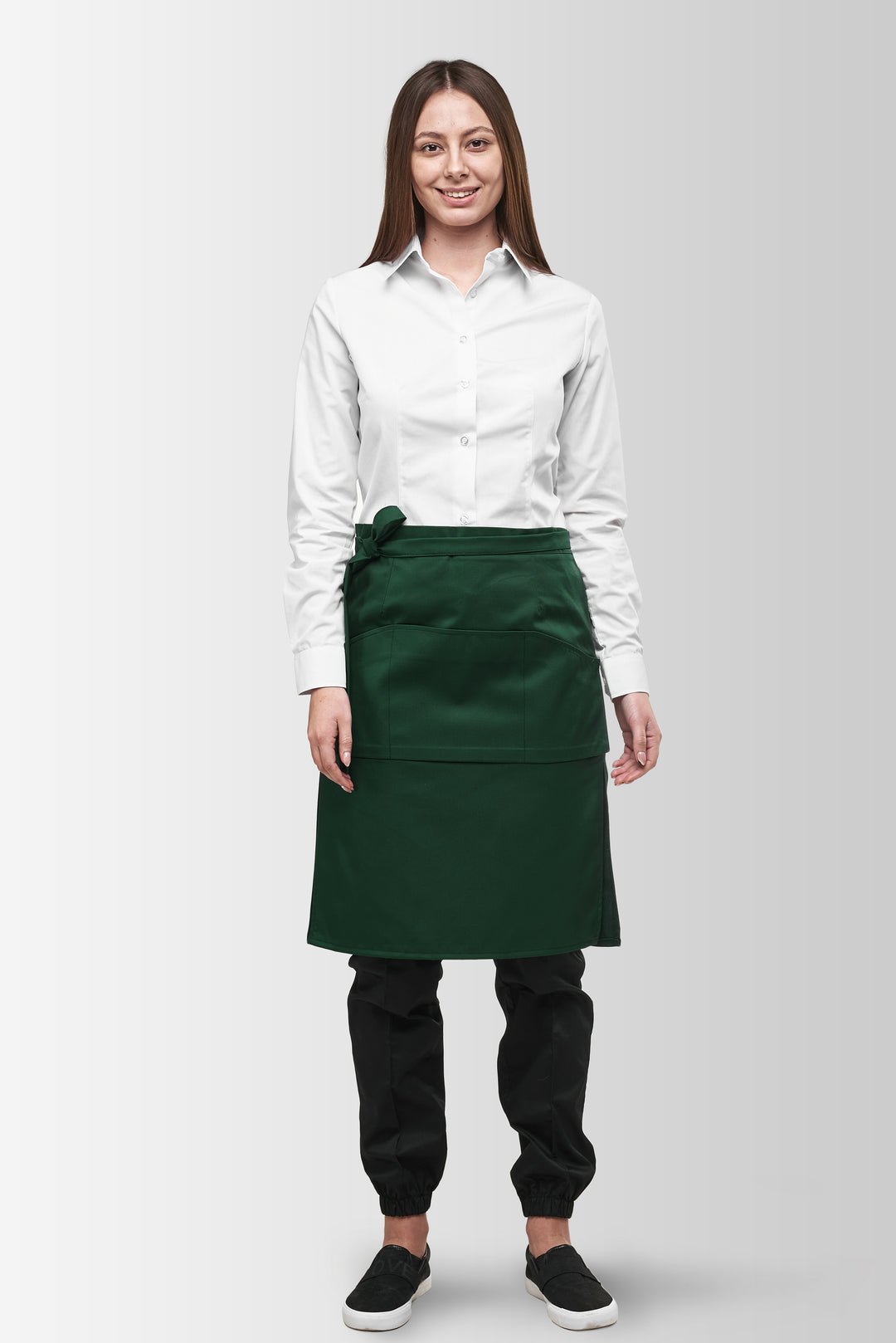 Tiramisu Waist Waiter Apron – Green