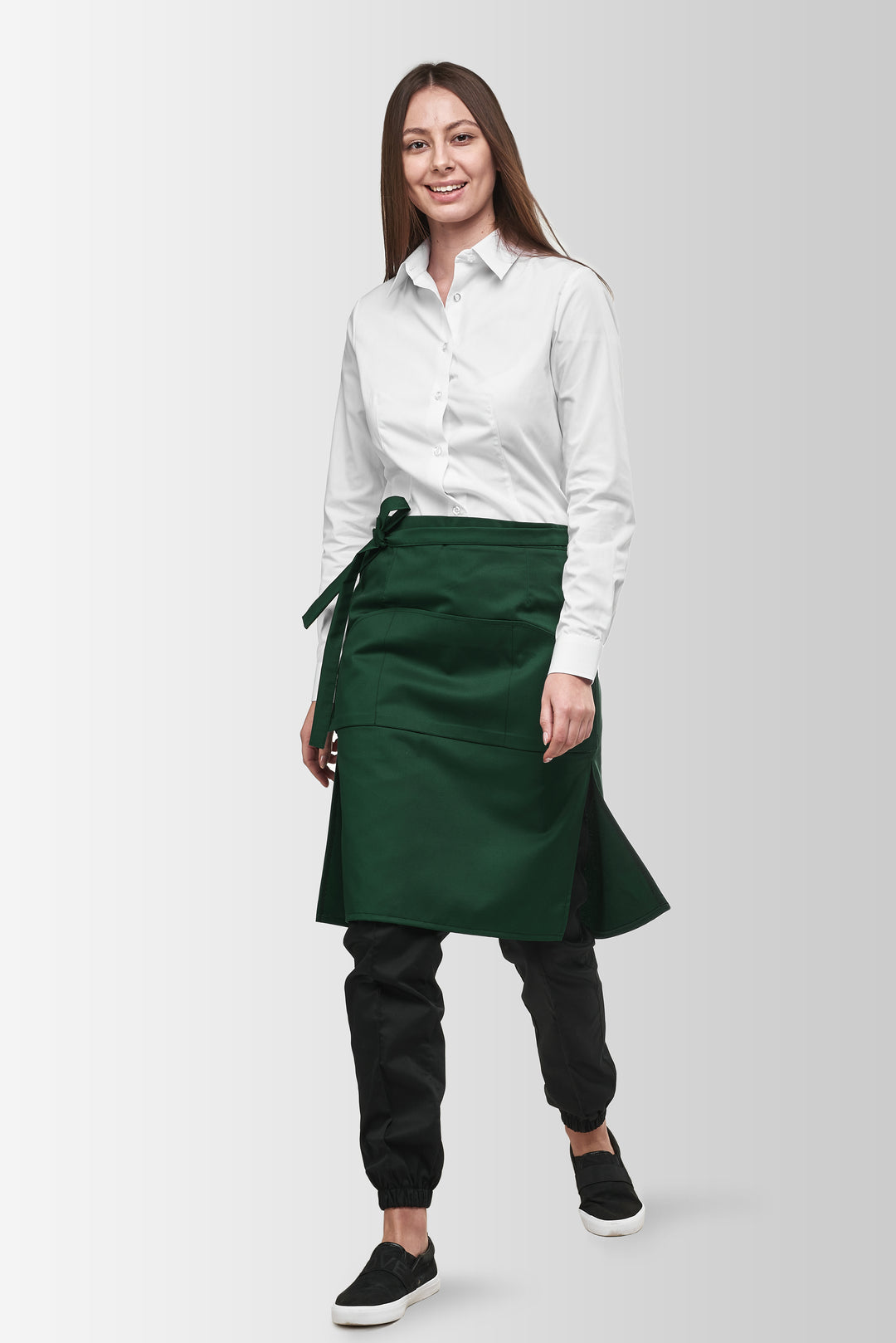 Tiramisu Waist Waiter Apron – Green