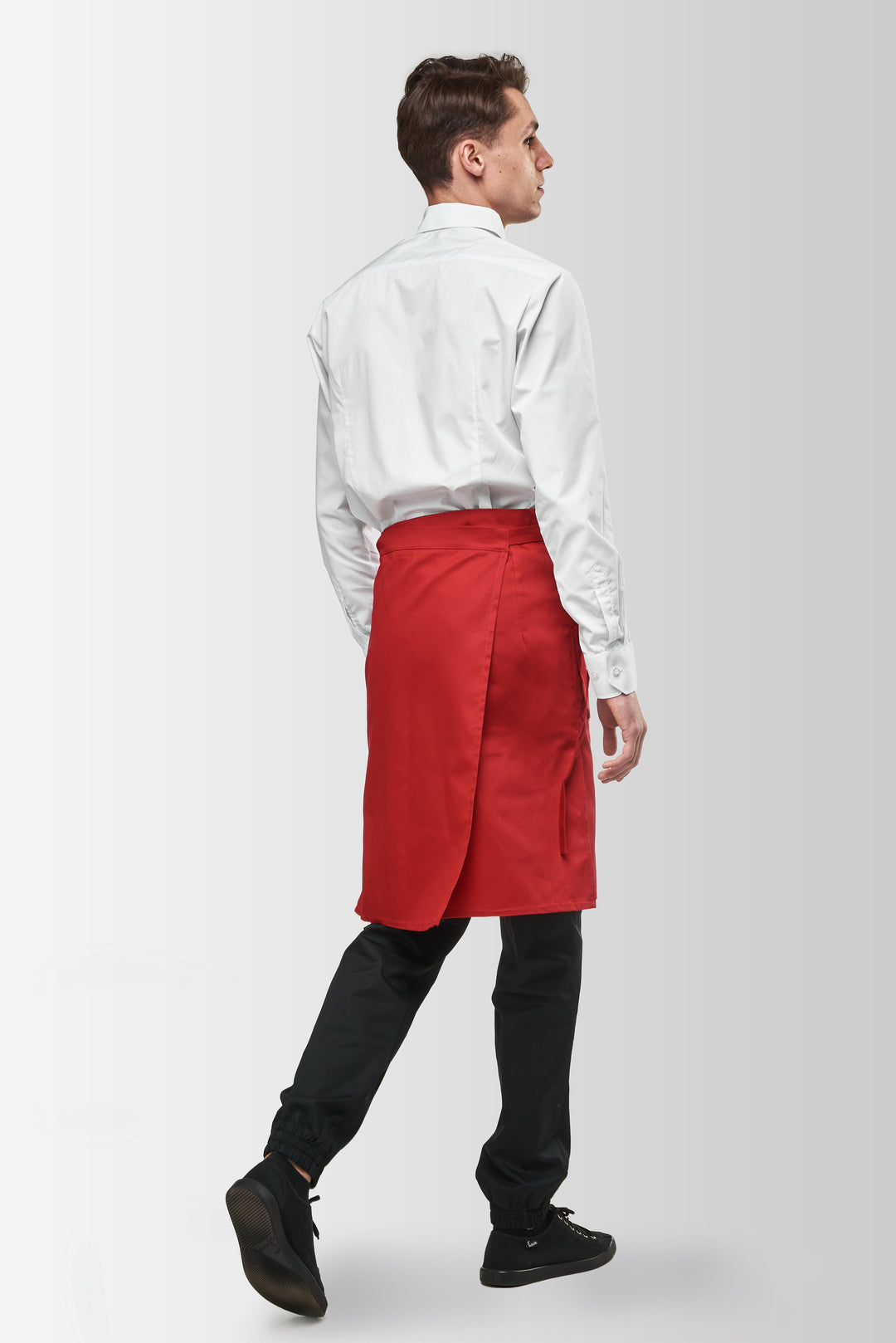 Tiramisu Waist Waiter Apron – Red