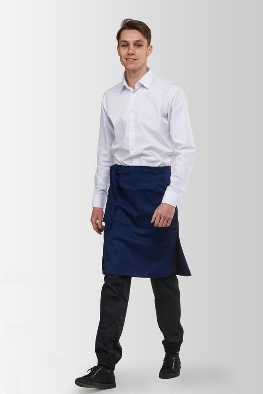 Tiramisu Waist Waiter Apron – Dark Blue