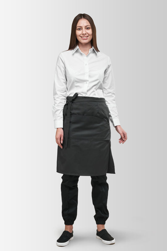 Tiramisu Waist Waiter Apron – Dark Grey