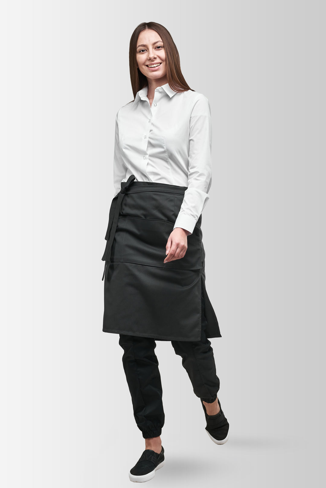 Tiramisu Waist Waiter Apron – Dark Grey