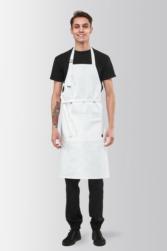 Latte Apron – Long White