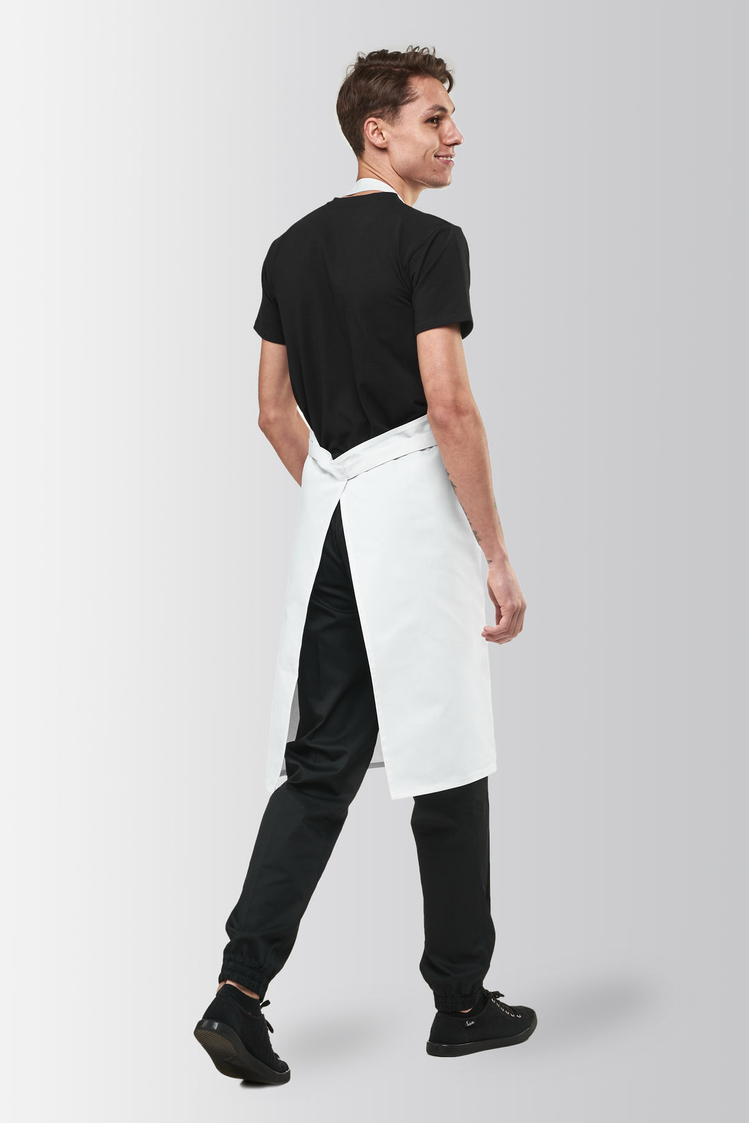 Latte Apron – Long White