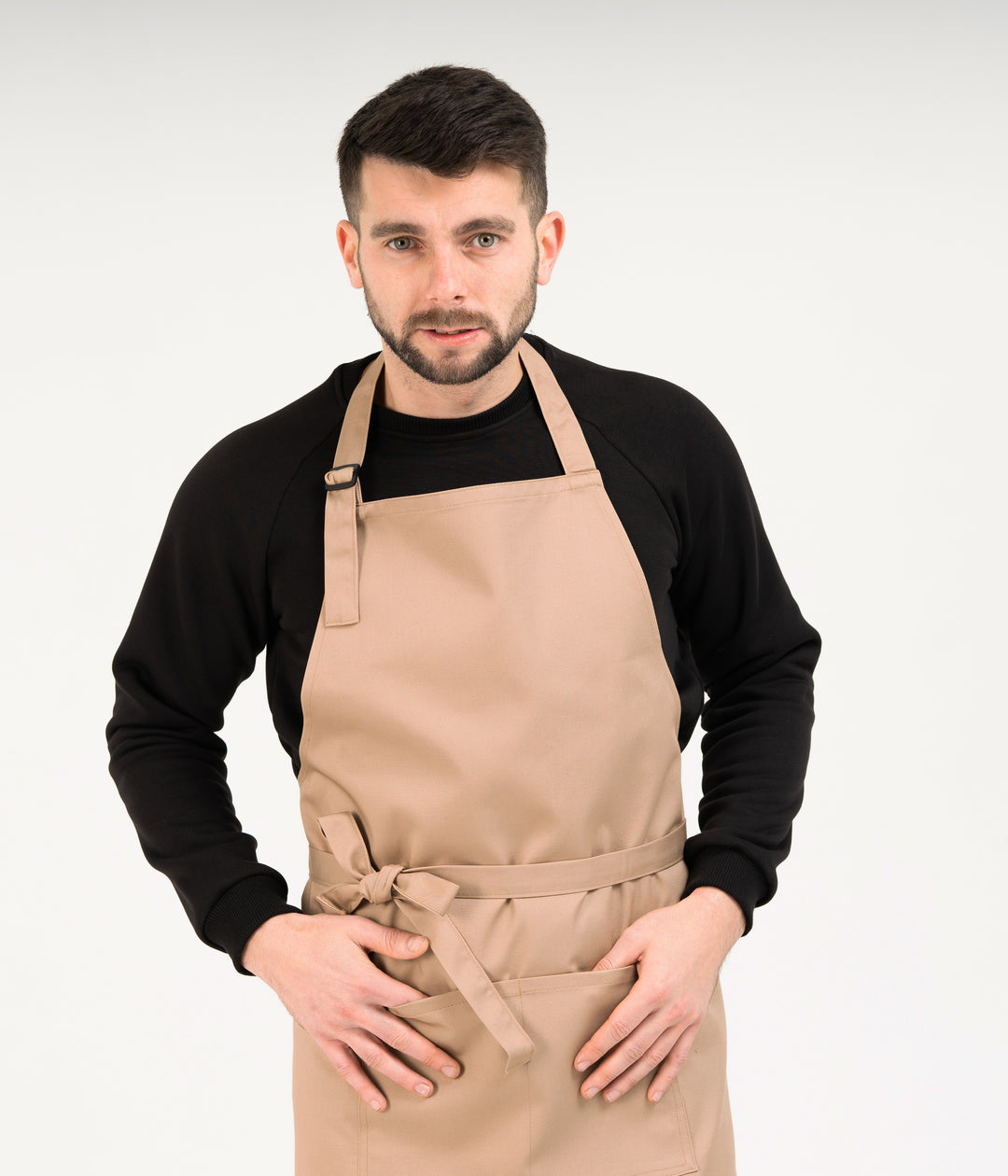 Latte Apron – Long Beige