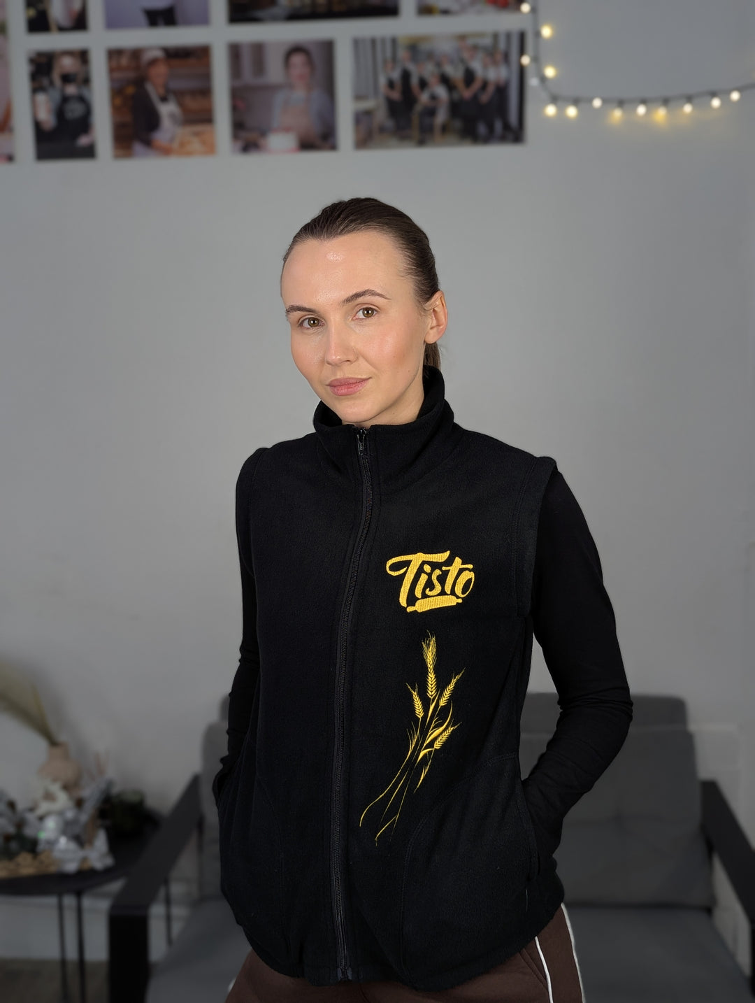 Fleece Vest Women’s with Logo