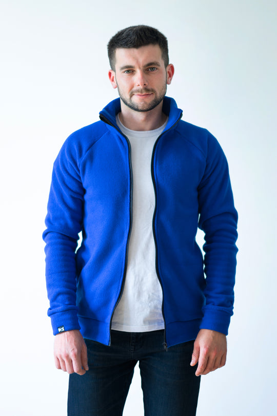 Synevyr Men’s Fleece Jacket 260 – Blue